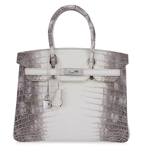 hermes himalayan ราคา|Hermès Birkin 30 Niloticus Himalaya Blanc .